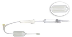 Система для инфузии внутривенных жидкостей с фильтром и воздуховодом Oncofusion (Онкофьюжн), Без PVC