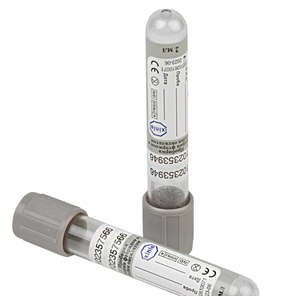 Пробирка вакуумная VacPlus с натрия фторидом и К2ЭДТА (серая)