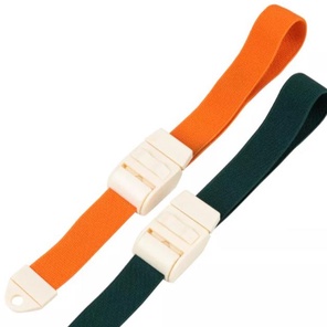 Жгут фиксирующий резиновый в текстильной оплетке