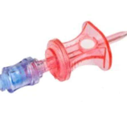 Фильтр-канюля аспирационная "Полиспайк- RB ". Клапан безыгольного доступа- коннектор с пробкой,воздушный фильтр 0,2 мкм, гидрофобный фильтр 5 мкм. Цвет корпуса- красный.      