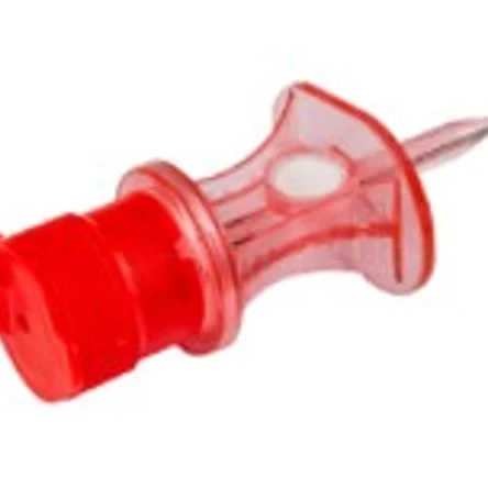 Фильтр-канюля аспирационная "Полиспайк-RBСap". воздушный фильтр 0,2 мкм, гидрофобный фильтр 5 мкм, Цвет крышки- красный. 
