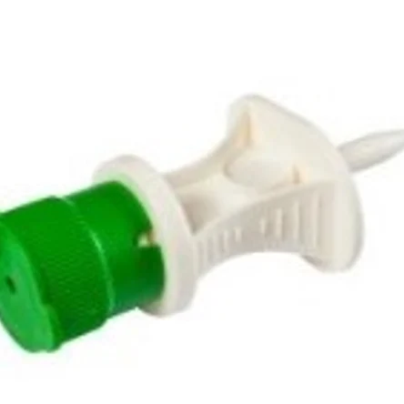 Фильтр-канюля аспирационная "ПолиСпайк-GrСap", воздушный фильтр 0,1 мкм, цвет крышки- зеленый.