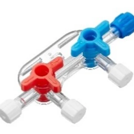 Коннектор инфузионный четырехходовой Two Stopcock Manifold (два краника)