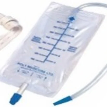 Мочеприемник носимый объемом 800 мл. Ремешки для фиксации на теле - 2 шт