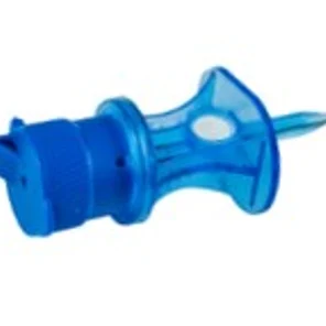 Фильтр-канюля аспирационная  "ПолиСпайк-V-Плюс BCap" ("PolySpike- V-PLUS BCap"). С клапаном обратного тока жидкости.   Воздушный фильтр 0,45 мкм, гидрофобный фильтр 5 мкм. Цвет крышки- синий. 