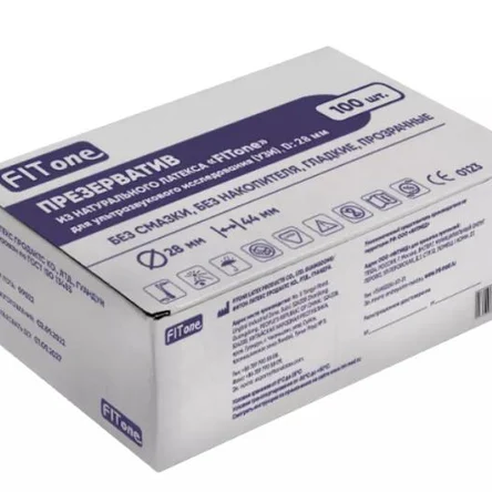 Презерватив из натурального латекса FITone для УЗИ