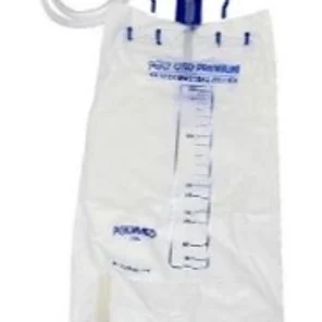 Мочеприемник прикроватный объемом 2000 мл с Т-образным сливным краном.